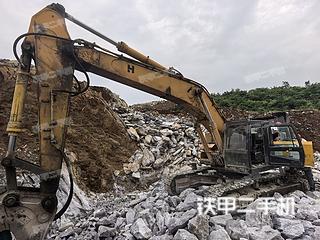 現(xiàn)代R455LC-7挖掘機實拍圖片