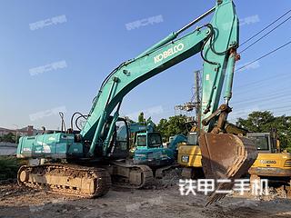 广州神钢SK350LC-8挖掘机实拍图片