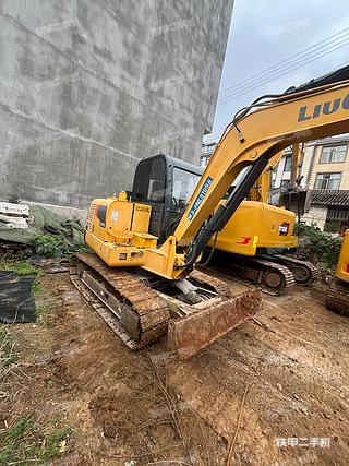 曲靖柳工CLG9055E挖掘机实拍图片
