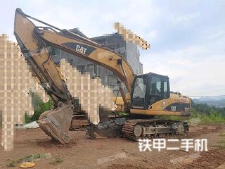卡特彼勒320D液压挖掘机实拍图片