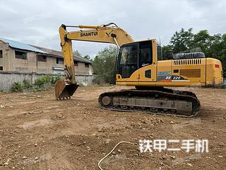 山推SE210W挖掘机实拍图片