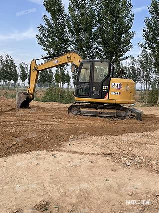 卡特彼勒307E2小型液压挖掘机实拍图片