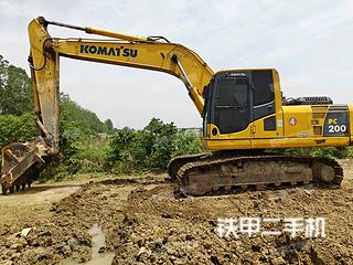 小松PC200-8M0挖掘機(jī)實(shí)拍圖片