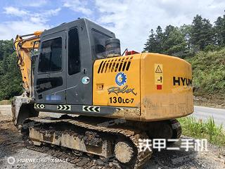 现代R110-7挖掘机实拍图片