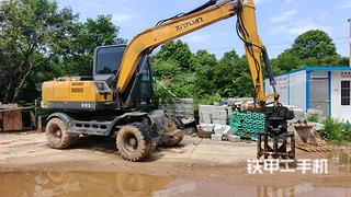洛阳新源XYB75W-9挖掘机实拍图片
