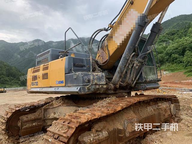 徐工XE470D挖掘机的设备实拍-第13张实拍照片