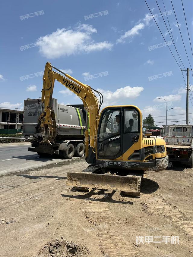 玉柴YC55-8挖掘機(jī)