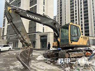 濟南沃爾沃EC140BLC挖掘機實拍圖片