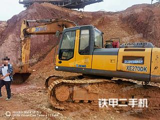 徐工XE270DK挖掘機(jī)實拍圖片
