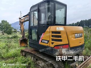 三一重工SY55C挖掘機(jī)實(shí)拍圖片