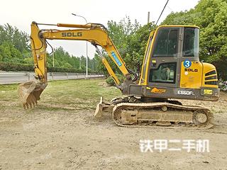 山东临工E660FL挖掘机实拍图片