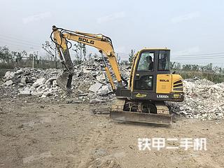 山东临工LG660E挖掘机实拍图片