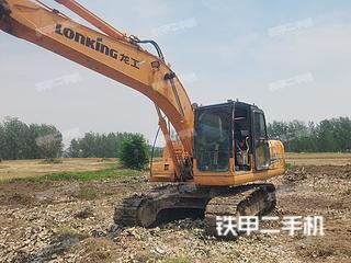 阜陽龍工LG6225挖掘機(jī)實拍圖片