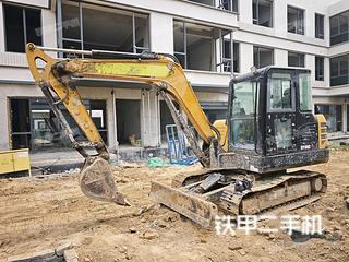 三一重工SY55C挖掘机实拍图片