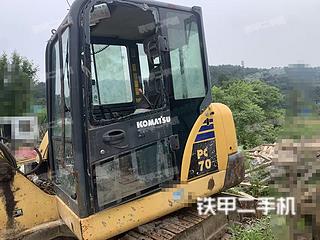 小松PC56-7挖掘机实拍图片