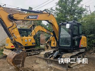 三一重工SY75C挖掘机实拍图片