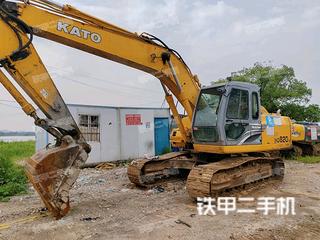 加藤HD820V挖掘机实拍图片