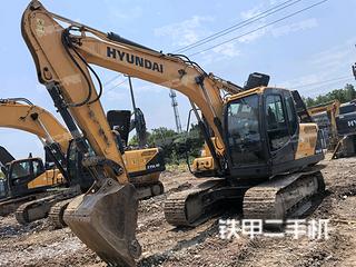 现代R150LVS挖掘机实拍图片