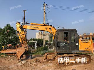 现代R110-7挖掘机实拍图片
