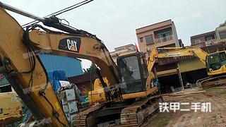 卡特彼勒320D进口挖掘机实拍图片