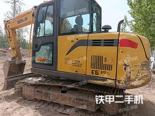 山东临工E675F挖掘机实拍图片