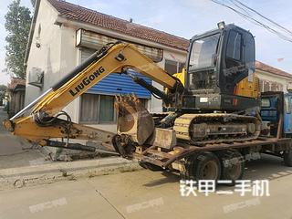 柳工CLG906E挖掘机实拍图片