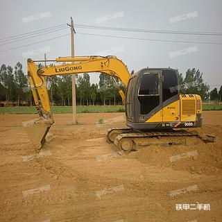 柳工CLG908D挖掘机实拍图片