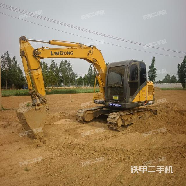 柳工CLG908D挖掘机的设备实拍-第8张实拍照片