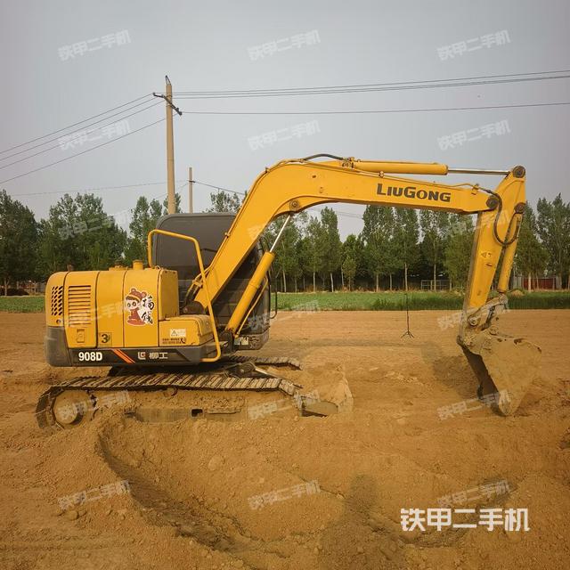 柳工CLG908D挖掘机的设备实拍-第2张实拍照片
