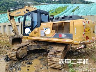 柳工CLG933E挖掘机实拍图片