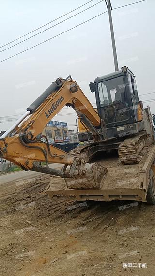 柳工CLG906E挖掘机实拍图片