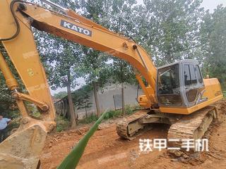 加藤HD820-R5挖掘机实拍图片