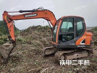 斗山DX75-9C挖掘機實拍圖片