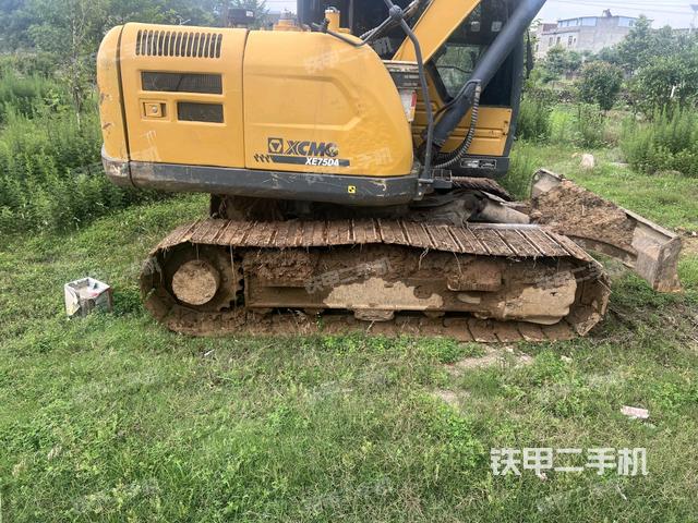 徐工XE75DA挖掘机的设备实拍-第3张实拍照片