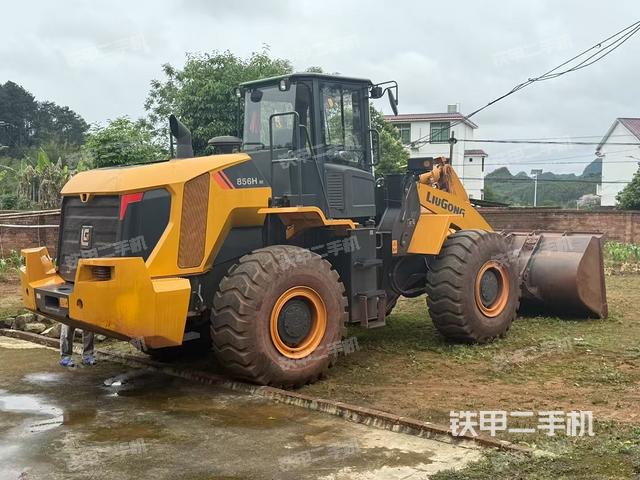 柳工CLG856H装载机的设备实拍-第2张实拍照片