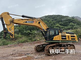 三一重工SY870H挖掘機實拍圖片