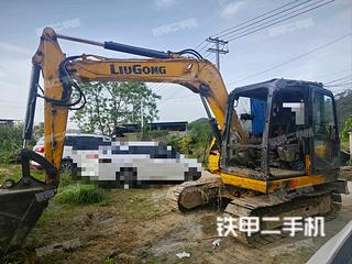 杭州柳工CLG9075E挖掘机实拍图片