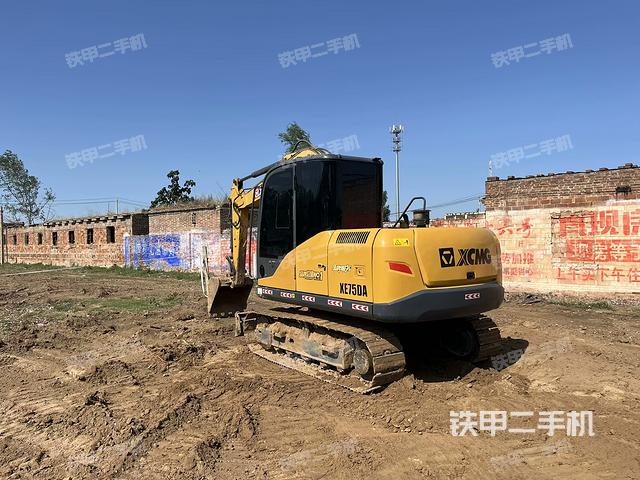徐工XE75D挖掘机的设备实拍-第8张实拍照片