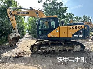 現(xiàn)代R215VS挖掘機(jī)實(shí)拍圖片