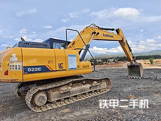 柳工CLG922E挖掘机实拍图片