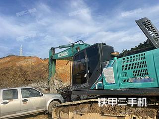 神钢SK210LC-10挖掘机实拍图片