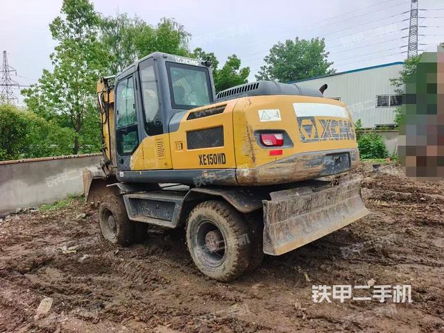 徐工XE150WD挖掘机的设备实拍-第12张实拍照片