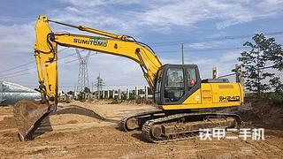 住友SH240-5挖掘机实拍图片