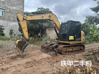 卡特彼勒CAT®307 迷你型液压挖掘机实拍图片