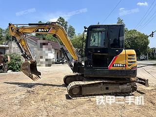 三一重工SY55C-10挖掘机实拍图片