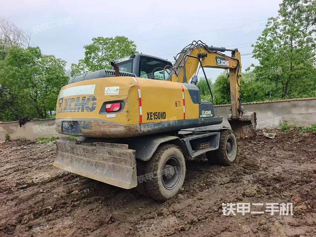 徐工XE150WD挖掘机的设备实拍-第2张实拍照片