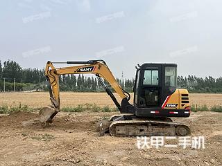 三一重工SY60C挖掘机实拍图片
