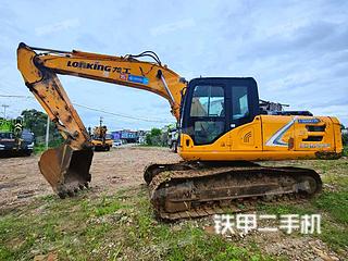 龙工LG6225E挖掘机实拍图片