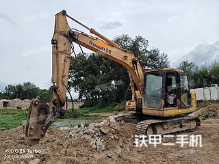 武汉小松PC130-7挖掘机实拍图片