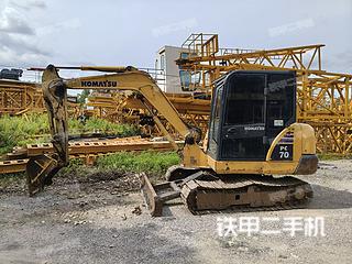 小松PC56-7挖掘机实拍图片